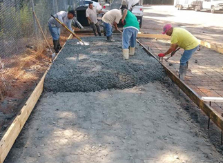 Concrete Installation